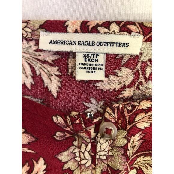 American Eagle Floral Maxi Dress Size XS - Picture 7 of 15